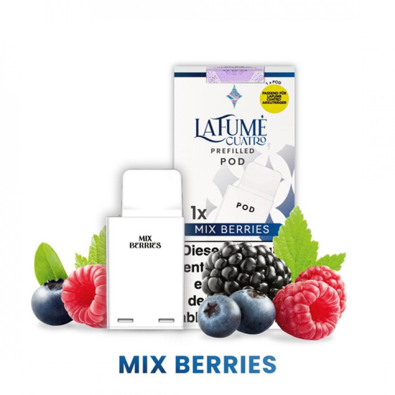 La Fume Cuatro Pod - Mix Berries 20mg