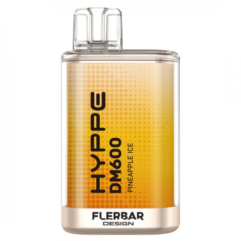 Flerbar Hyppe DM600 20mg - Pineapple Ice