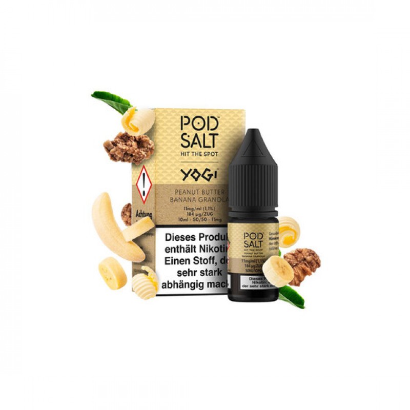 Pod Salt Fusion - Peanut Butter Banana Granola Bar...