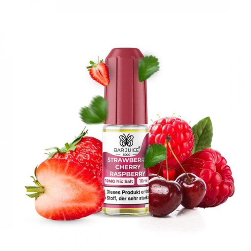 Bar Juice 5000 Liquid - Strawberry Cherry Raspberr...