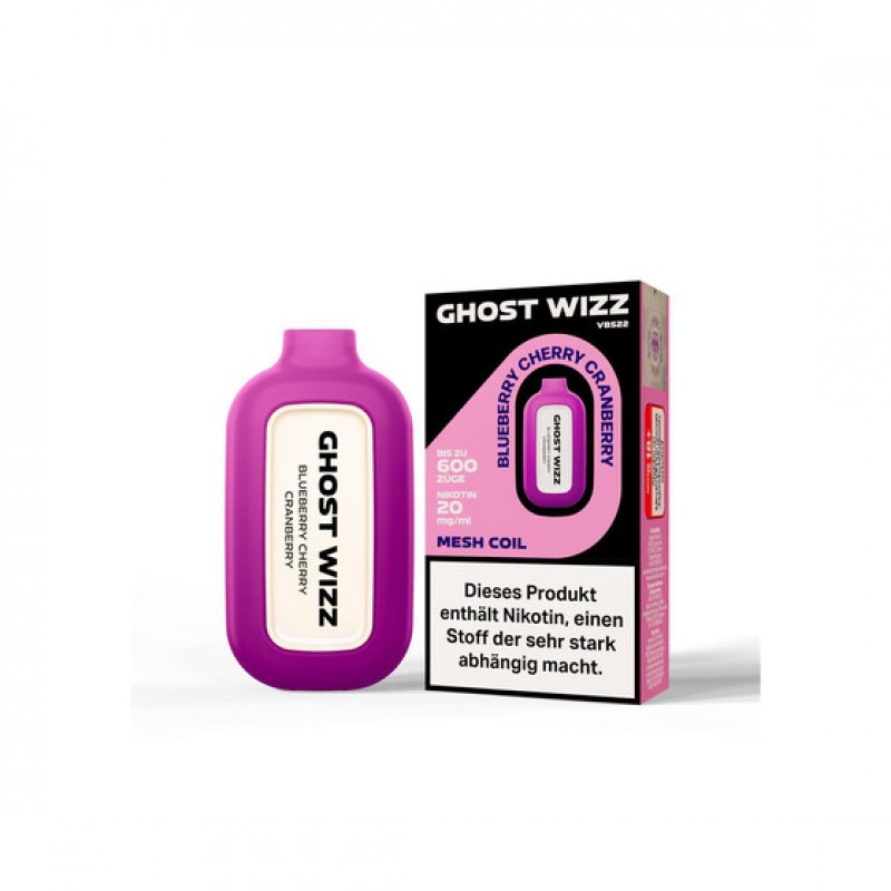 Vapes Bars� Ghost Wizz - Blueberry Cherry Cranbe...