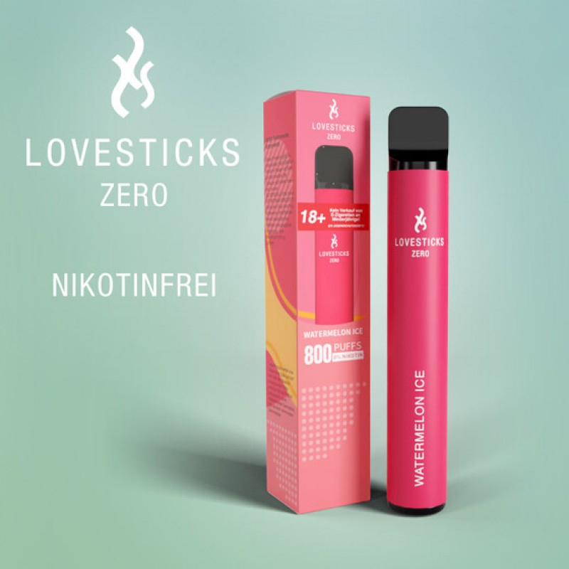 Lovesticks 800 - Watermelon Ice Nikotinfrei