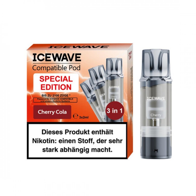 Icewave Pod - Cherry Cola 20mg (3x pro Packung)