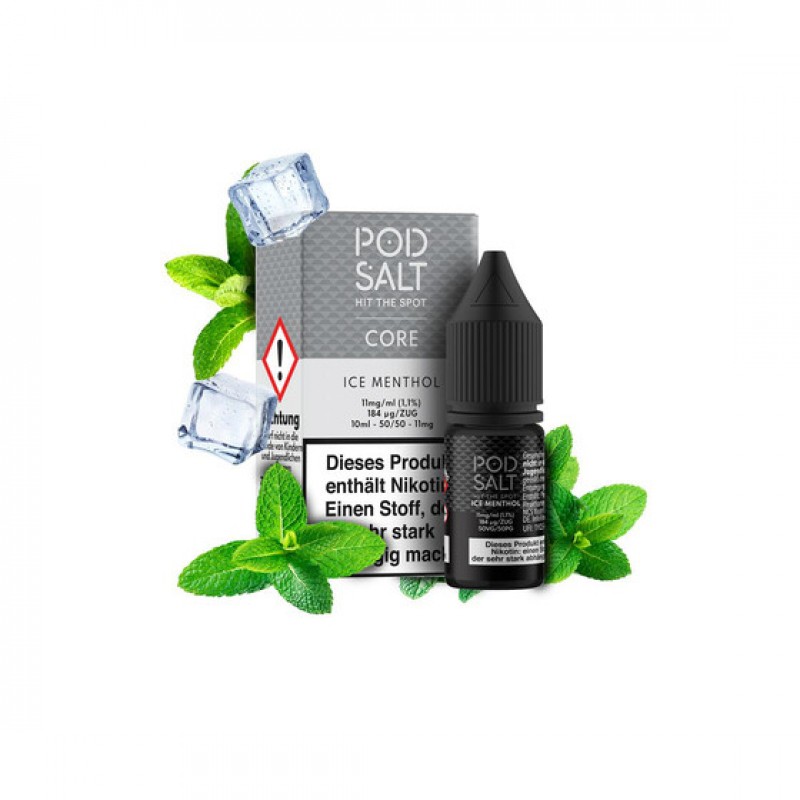 Pod Salt Core - Ice Menthol Nikotinsalz Liquid 10m...