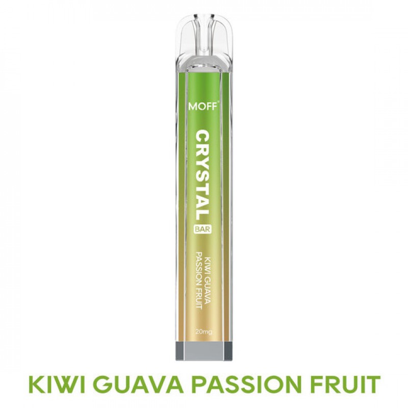 Moff Crystal Bar - Kiwi Guava Passion Fruit 20mg