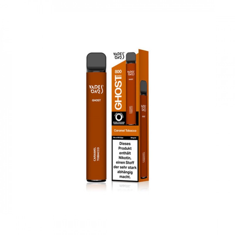 Vape Bars Ghost 800 - Caramel Tobacco 18mg