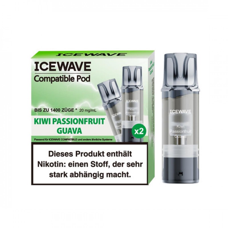 Icewave Pod - Kiwi Passionfruit Guava (2x pro Pack...