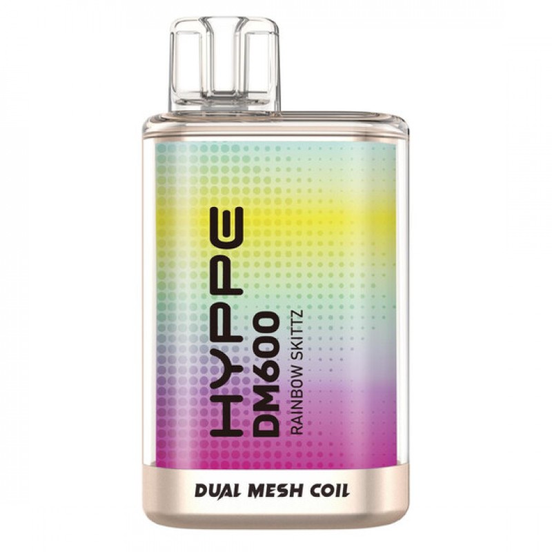 Flerbar Hyppe DM600 20mg - Rainbow Skittz