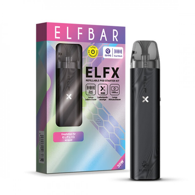 Elfbar ElfX E-Zigarette - Black