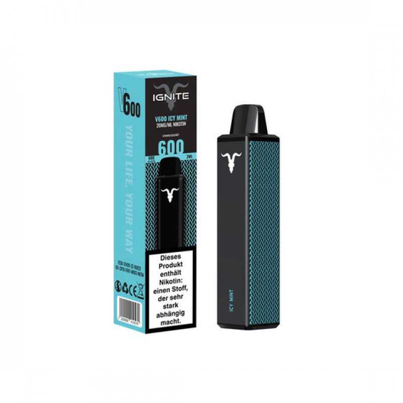 Ignite 600 Vape - Icy Mint 20mg/ml