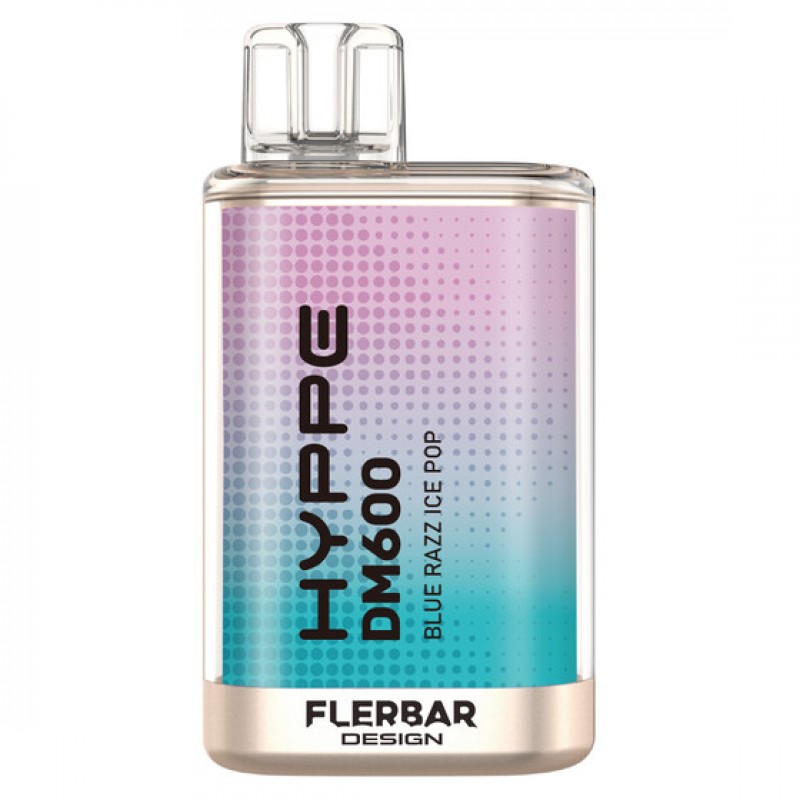 Flerbar Hyppe DM600 20mg - Blue Razz Ice Pop