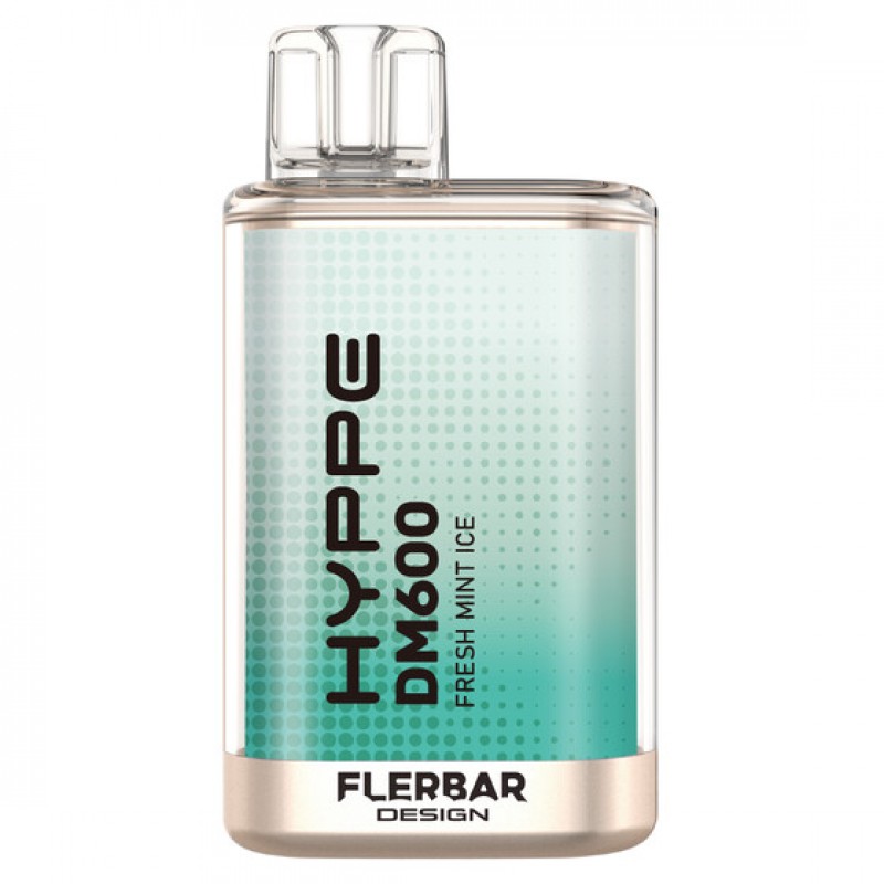 Flerbar Hyppe DM600 20mg - Fresh Mint Ice