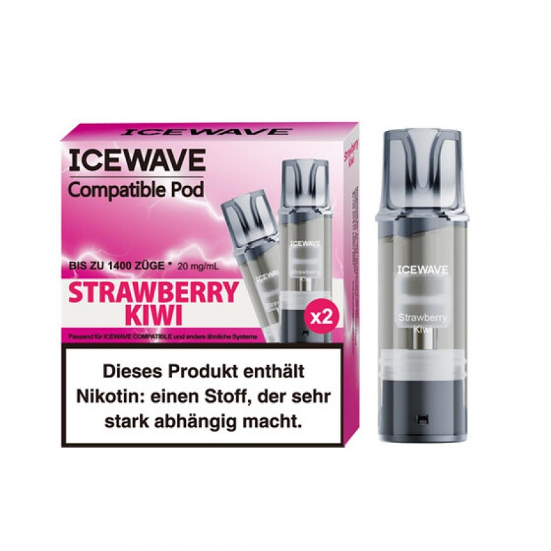 Icewave Pod -  Strawberry Kiwi (2x pro Packung)