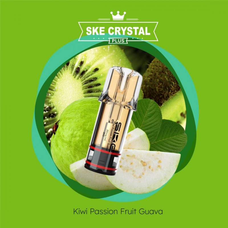 SKE Crystal Plus Pod - Kiwi Passion Fruit Guava 20...